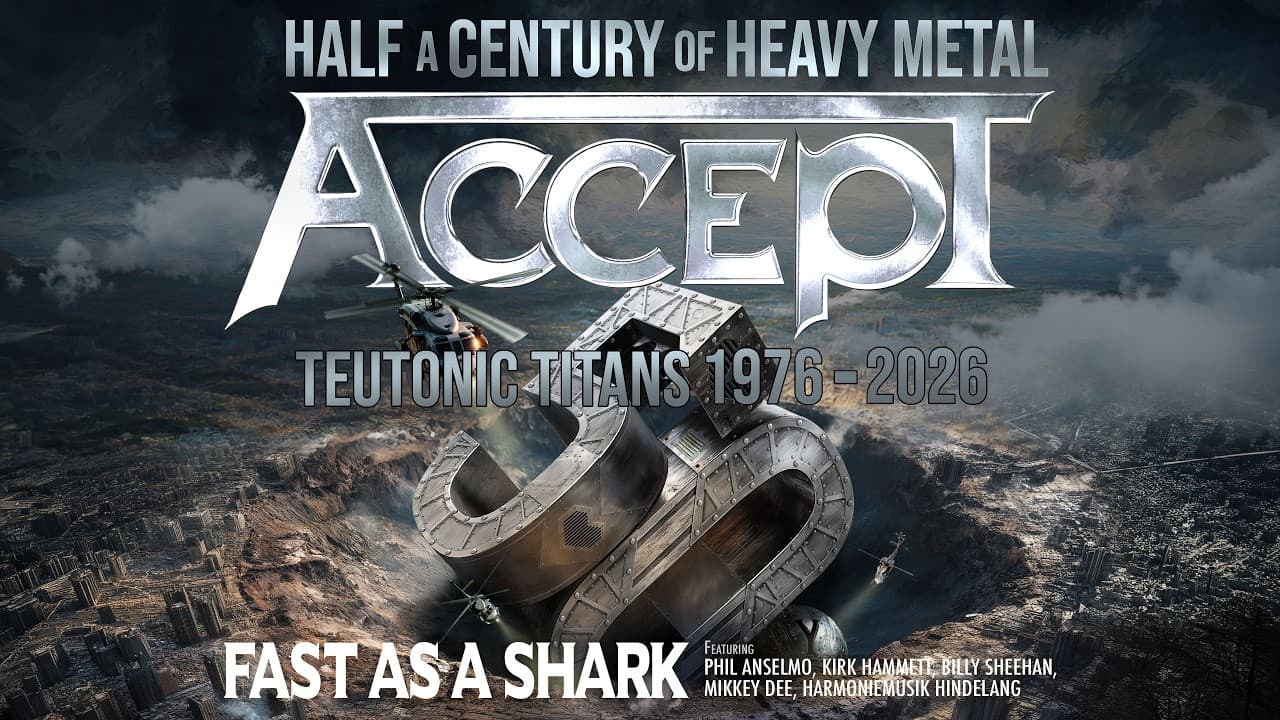 Accept & Phil Anselmo - Fast As A Shark (Static Video)