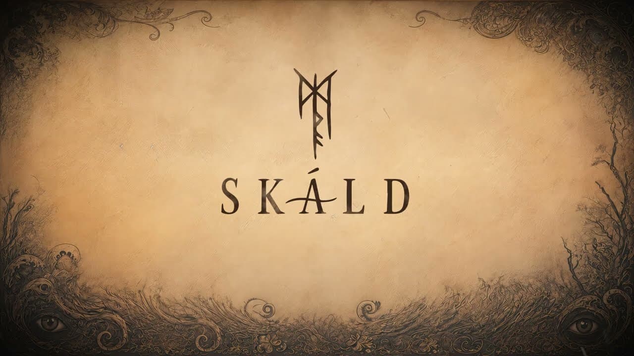 SKÁLD - Dǫkksalir (Lyric Video) | Napalm Records