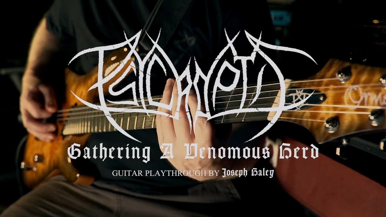 Psycroptic - Gathering a Venomous Herd (Guitar Playthrough)